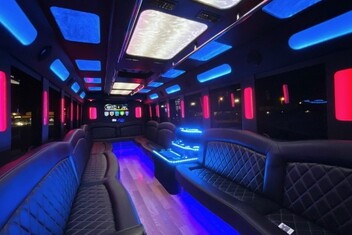Lancaster Limousine Bus Interior