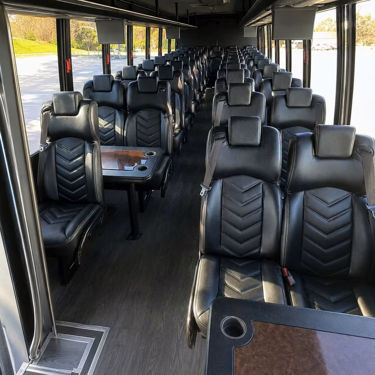 30 passenger minibus interior