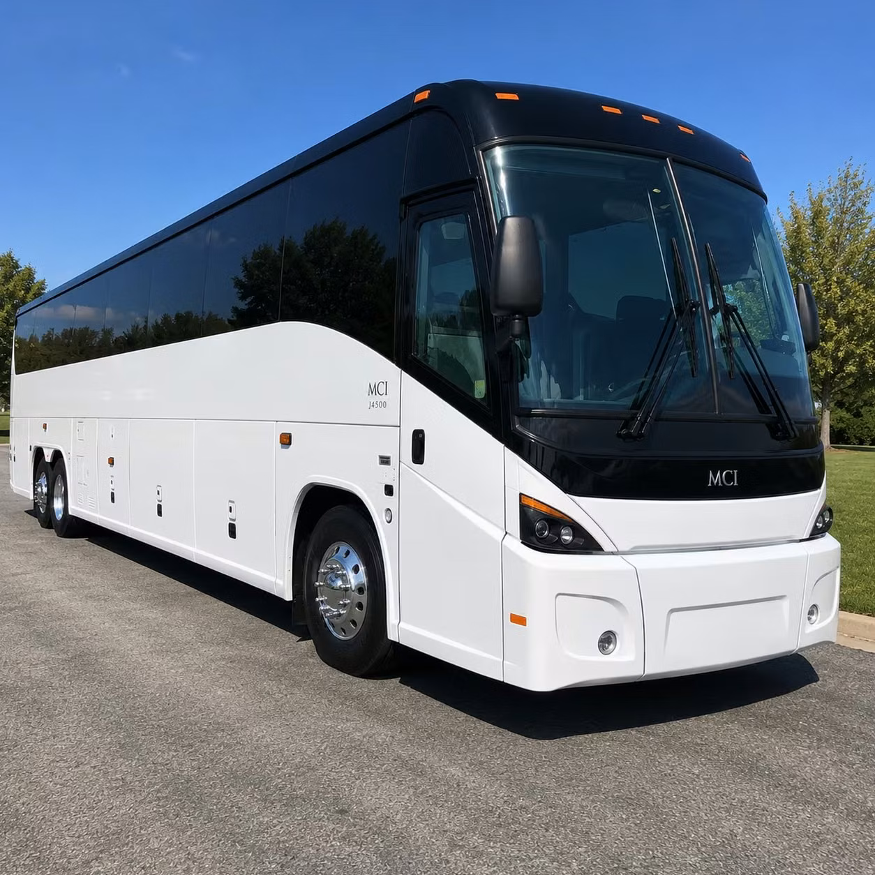 lancaster charter bus rental exterior