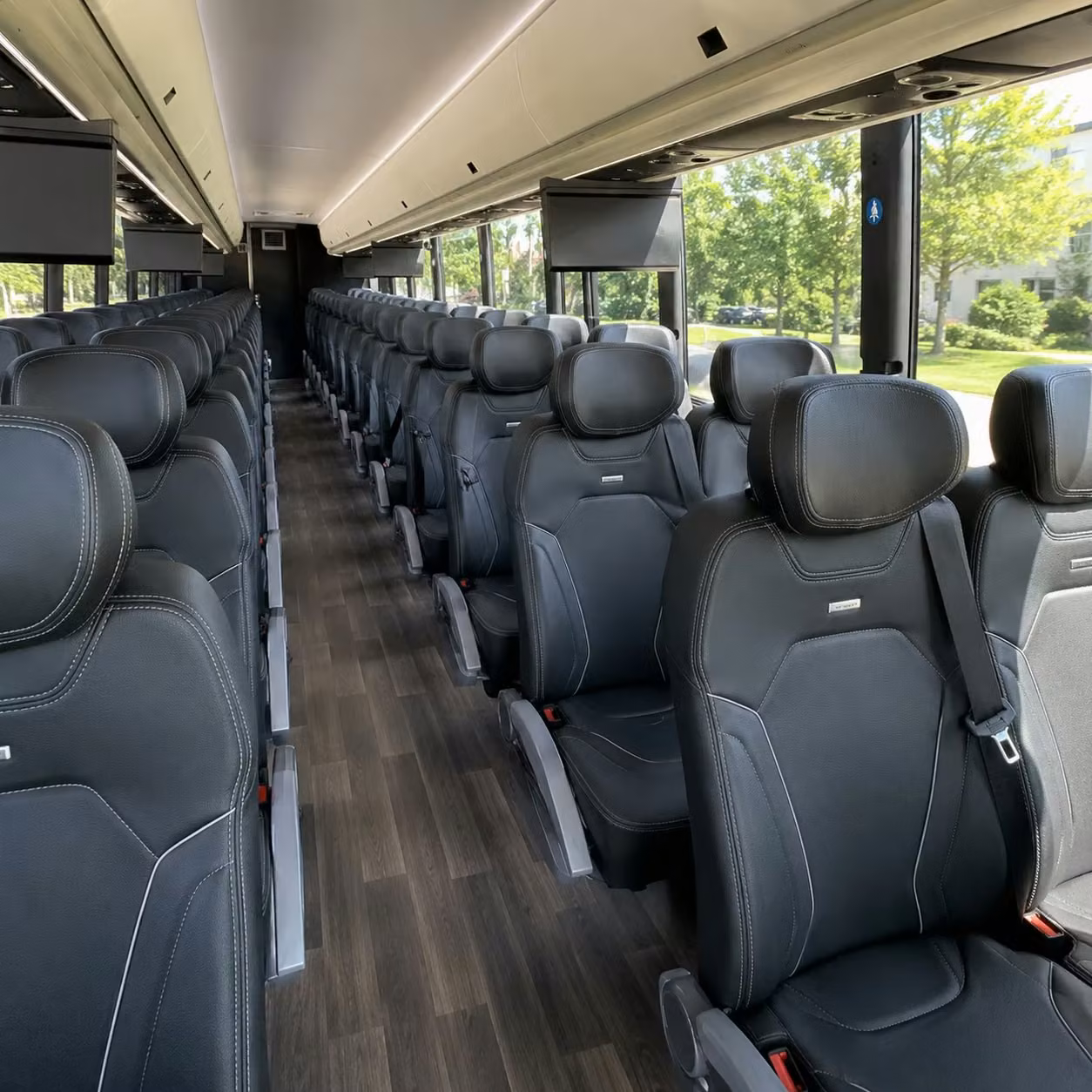 lancaster charter bus rental inside