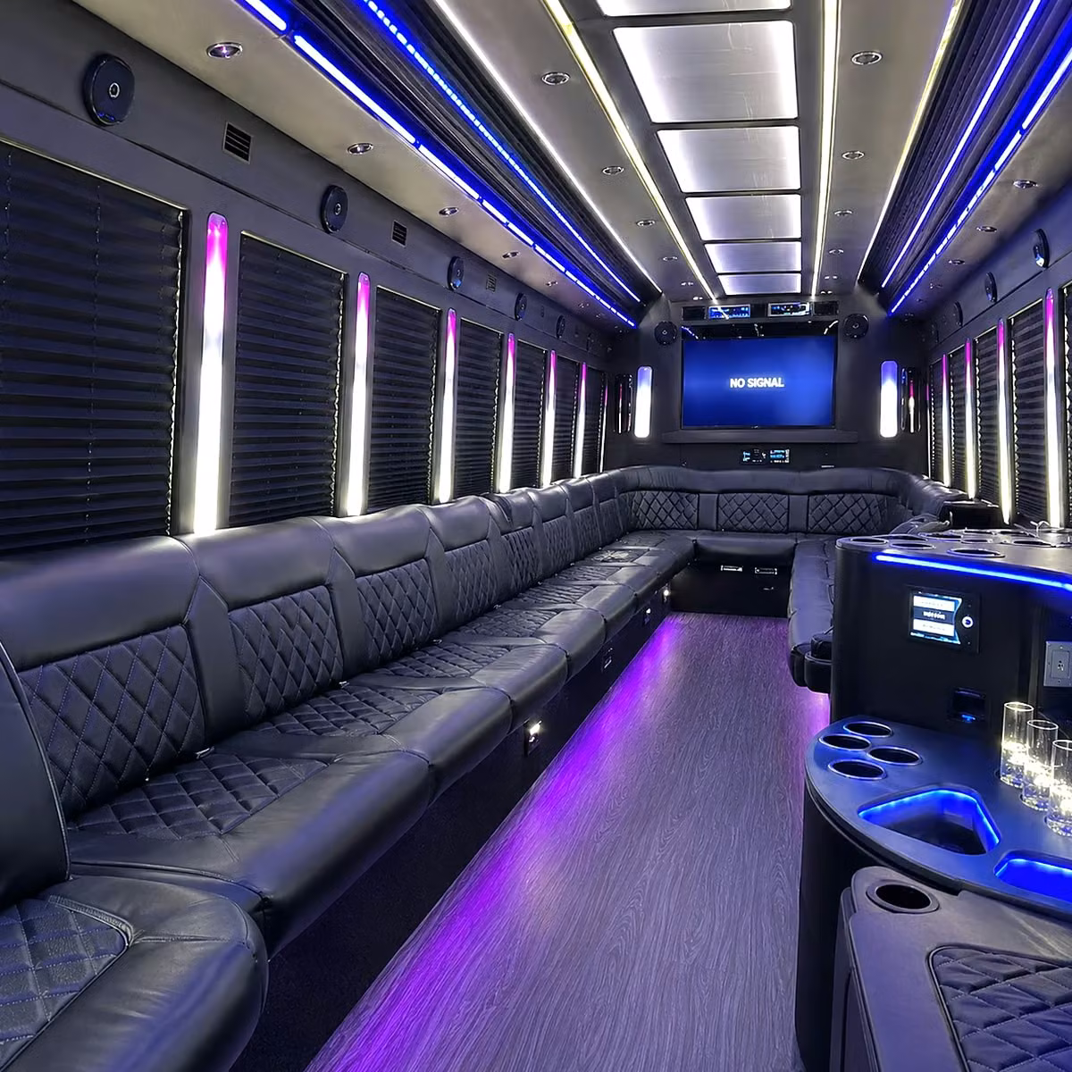 party bus inside