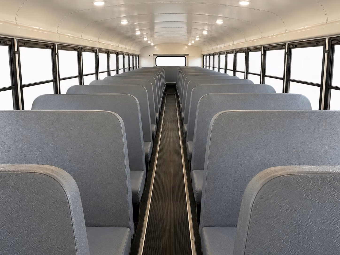 school bus interior